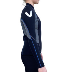 Top néoprène ML 3mm FLEXFORCE noir gris VAIKOBI