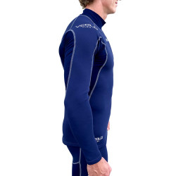 Top ML VCOLD FLEX sous couche bleu marine VAIKOBI