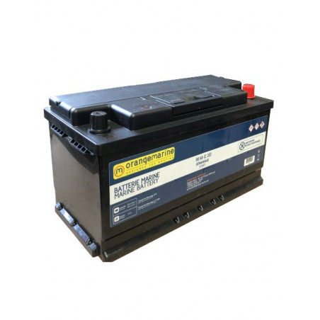BATTERIE MARINE 12V DE DÉMARRAGE 110 Ah - sans témoin