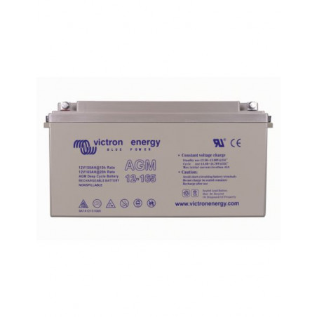 BATTERIE MARINE 12V ACCESSOIRE DÉCHARGE LENTE AGM DEEP CYCLE 110 Ah