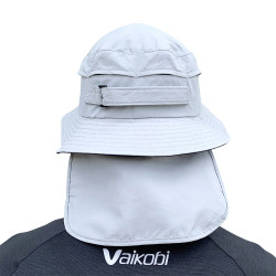 Chapeau Surf performance gris clair VAIKOBI