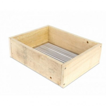 TRIEUR CREVETTES BOIS/INOX GRAND MODÈLE