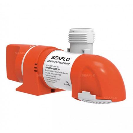 Pompe de cale automatique low profile 12 V - SEAFLO 800 gph