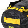 Sac de voyage étanche DUFFEL BAG 60L - HOWZIT NOIR-JAUNE
