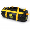 Sac de voyage étanche DUFFEL BAG 90L - HOWZIT NOIR-JAUNE