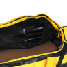 Sac de voyage étanche DUFFEL BAG 90L - HOWZIT NOIR-JAUNE