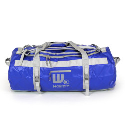 Sac de voyage étanche DUFFEL BAG 90L - HOWZIT BLEU-GRIS