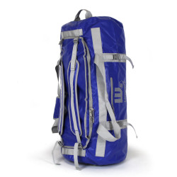 Sac de voyage étanche DUFFEL BAG 90L - HOWZIT BLEU-GRIS