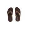 TONGS COOL SHOE JUGGLE MARRON HOMME