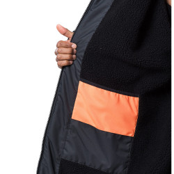 PONCHO PARKA RIP CURL WINTER SURF NOIR