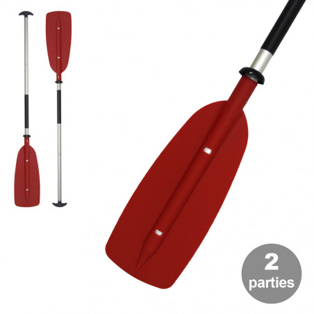 PAGAIE KAYAK CONVERTIBLE EN 2 AVIRONS DE CANOE SCOPREGA 