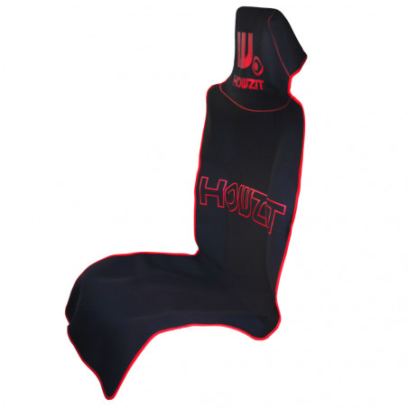 Housse de siège voiture universelle HOWZIT noire/rouge 