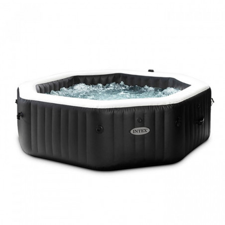 SPA GONFLABLE INTEX PURESPA NOIR 6 PERSONNES 
