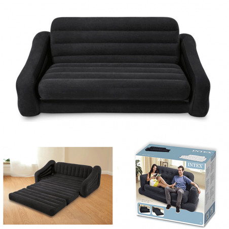 CANAPE GONFLABLE CONVERTIBLE EN LIT INTEX 