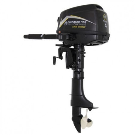 Moteur hors-bord 4T 4 cv arbre court - ORANGEMARINE 