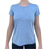 T-shirt UV50+ S/S Femme performance bleu clair VAIKOBI