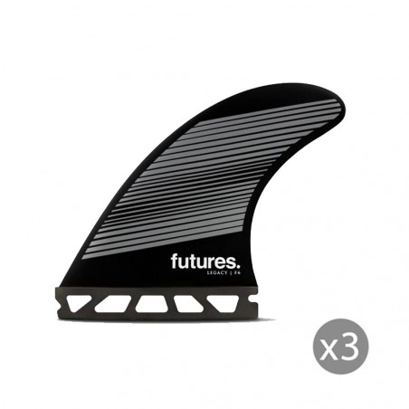 AILERONS FUTURES FINS F6 HONEYCOMB MEDIUM SET DE 3 