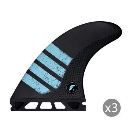 AILERONS FUTURES FINS F8 ALPHA LARGE SET DE 3 