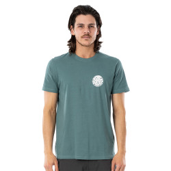 T-SHIRT RIP CURL WETTIE ESSENTIAL BLEU GRIS