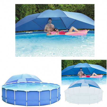 OMBRELLE PARASOL POUR PISCINE TUBULAIRE DE 3,66 À 5,49 M INTEX 