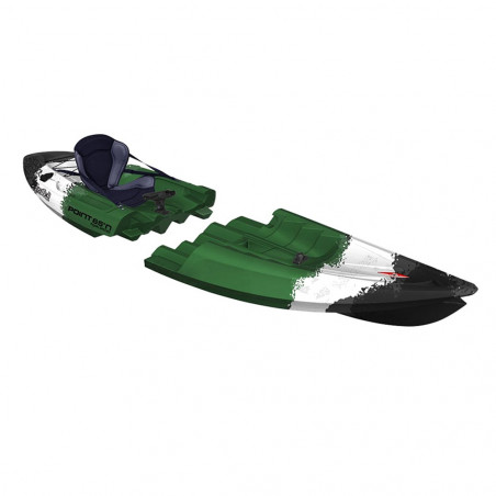 KAYAK MODULABLE SPECIAL PECHE POINT 65°N TEQUILA GTX ANGLER SOLO 