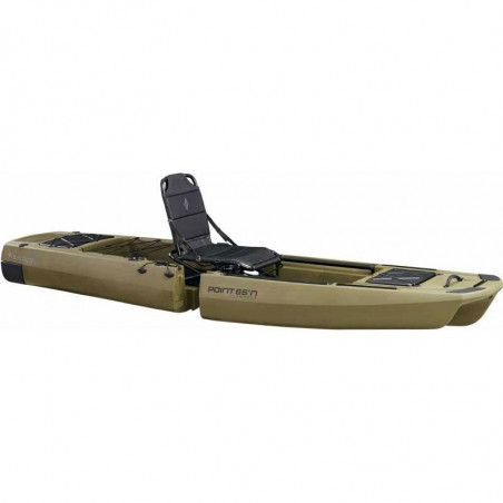 KAYAK MODULABLE POINT 65°N KINGFISHER SOLO KAKI 