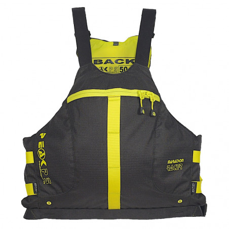 Gilet Peak marathon racer vest black