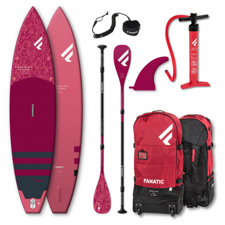 PADDLE FANATIC 2022 DIAMOND AIR TOURING 11.6x31 GONFLABLE + PAGAIE CARBON DIAMOND C35 COMPLET 