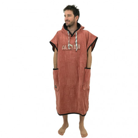 PONCHO ALL IN BUMPY CLASSIC ROSE 