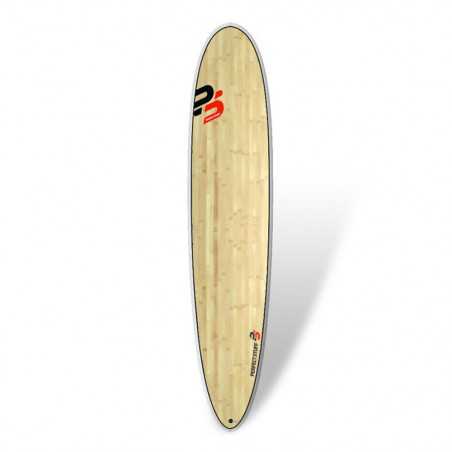 SURF LONGBOARD PERFECT STUFF 9.1 EPOXY BAMBOO 