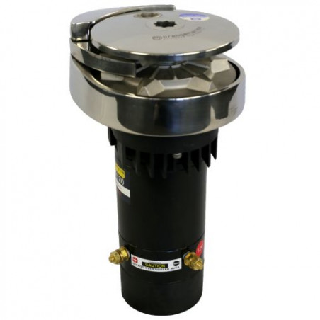 GUINDEAU ÉLECTRIQUE 700W 12V - ALU - 6MM DIN/ISO VERTICAL SANS POUPÉE - ORANGEMARINE 