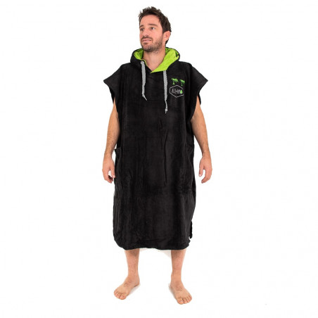 PONCHO ALL IN FLASH VERT/NOIR 