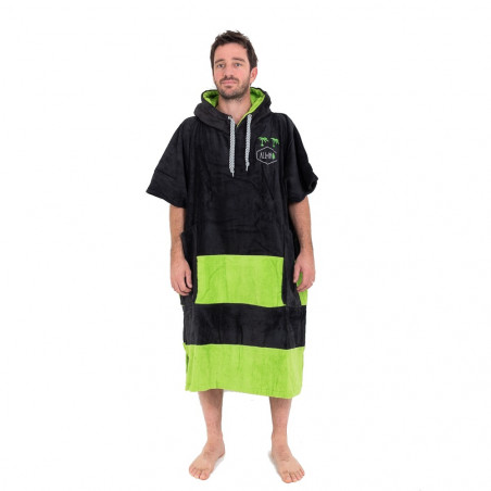 PONCHO ALL IN V FLASH VERT/NOIR 