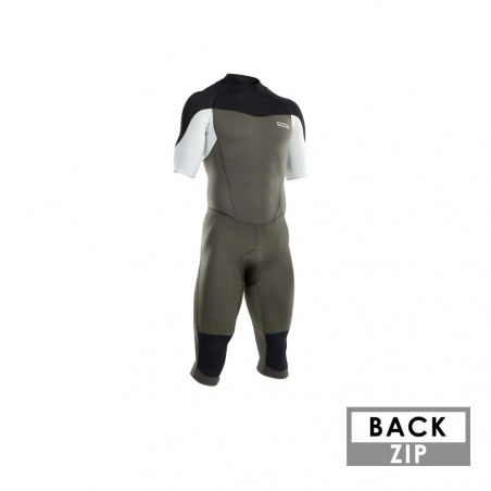 COMBINAISON ION ELEMENT OVERKNEE 3/2 BACKZIP 2021 OLIVE/BLANC/NOIR