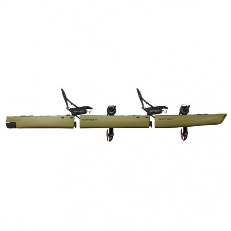 KAYAK MODULABLE POINT 65 KINGFISHER DUO VERT 