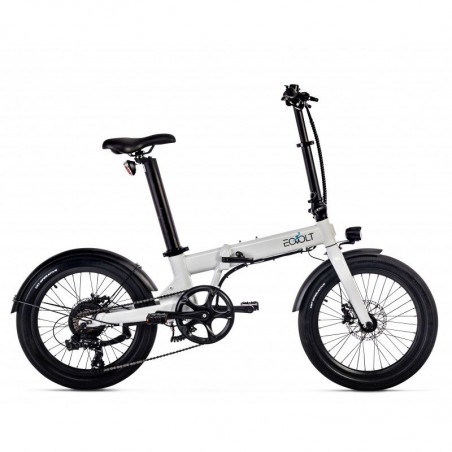 VELO ELECTRIQUE PLIABLE CONFORT - EOVOLT BLANC