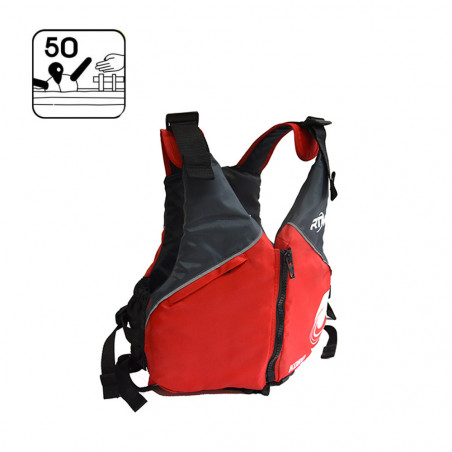 GILET DE FLOTTAISON ROTOMOD KORO KAYAK ROUGE