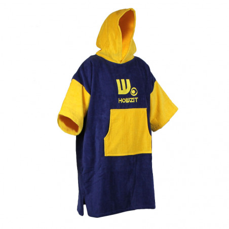 Poncho Howzit bleu/jaune 