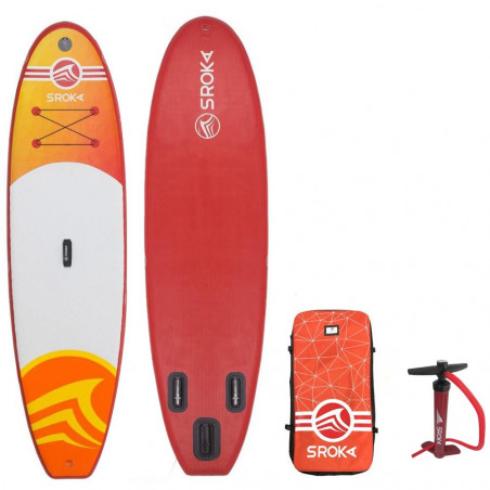 PADDLE GONFLABLE SROKA MALIBU FUSION ORANGE 10.6 2021 