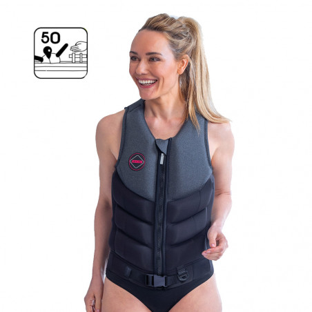 GILET DE FLOTTAISON JOBE FRAGMENT GRIS FEMME XS