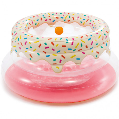 AIRE DE JEUX TRAMPOLINE GONFLABLE GYM ENFANT INTEX 48476 