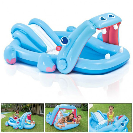 AIRE DE JEUX GONFLABLE INTEX HIPPO 