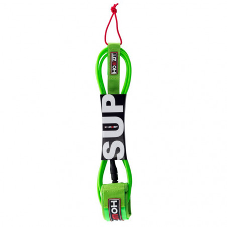 LEASH DE SUP PREMIUM HOWZIT VERT FLUO
