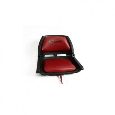 SIEGE PLIANT CONFORT ROUGE/NOIR 