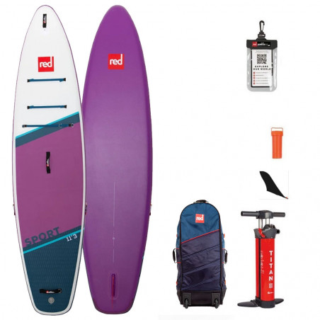 SUP GONFLABLE RED PADDLE SPORT 11.3 PURPLE 2022 