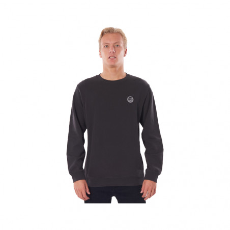 SWEATSHIRT RIP CURL ORIGINAL SURFERS CREW NOIR