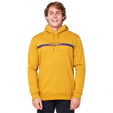 Sweat à capuche Horizon Fleece Jaune RIP CURL