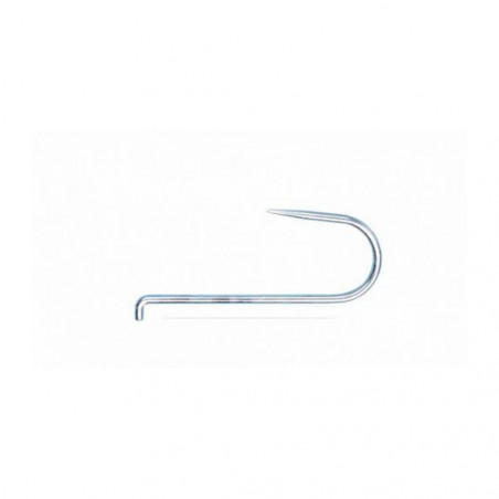 CROCHET GAFFE A LIGATURER INOX 18CM 