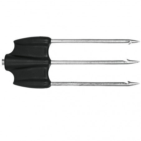 Trident plastique 3 pointes longues + adaptateur Imersion - 15 CM 