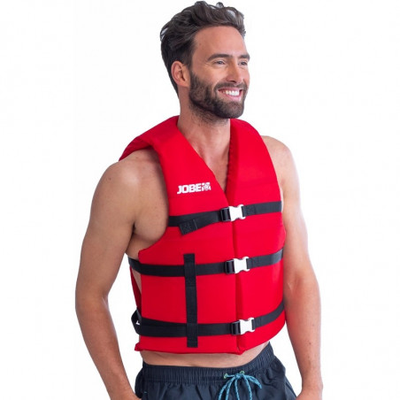 GILET DE FLOTTABILITE JOBE UNIVERSAL ROUGE 